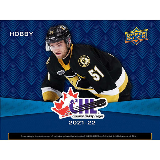 2021/22 Upper Deck CHL Hockey Hobby Box