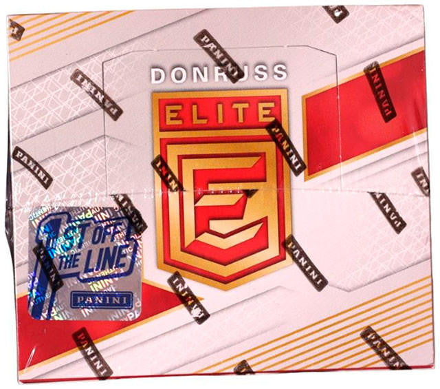 2020 Panini Donruss Elite Football 1st Off The Line Hobby Box