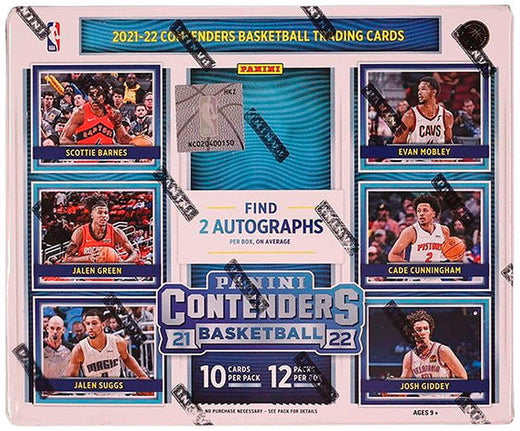 2021/22 Panini Contenders Basketball Hobby Box