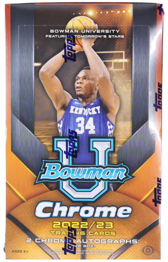 2022/23 Bowman Chrome University Basketball Hobby Box