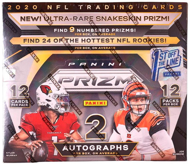 2020 Panini Prizm Football 1st Off The Line (FOTL) Hobby Box
