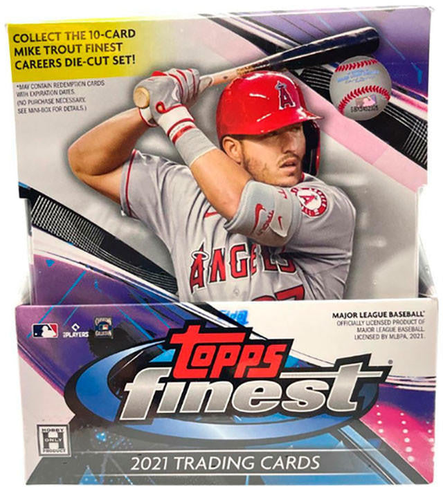 2021 Topps Finest Baseball Hobby Box