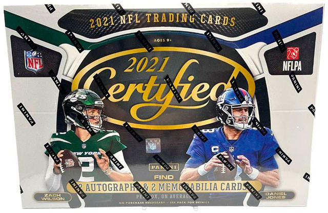 2021 Panini Certified Football Hobby Box