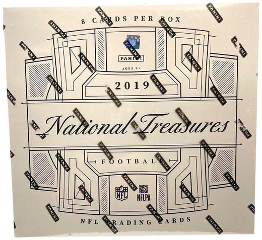 2019 Panini National Treasures Football Hobby Box
