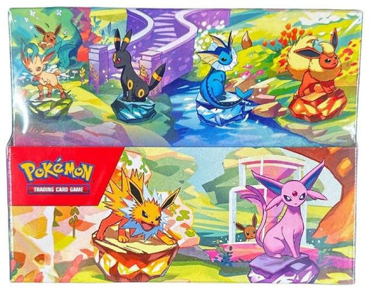 Pokemon Scarlet & Violet Prismatic Evolutions Mini Tin 8 Tin Display
