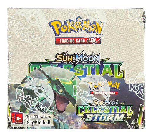 Pokemon Sun & Moon Celestial Storm Booster Box