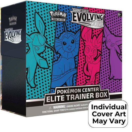 Pokemon Sword & Shield Evolving Skies Pokemon Center Elite Trainer Box