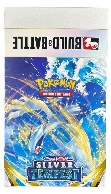 Pokemon Sword & Shield Silver Tempest Build & Battle Display Box